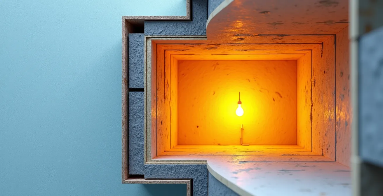 Grafische weergave van isolatierendement over 15 jaar