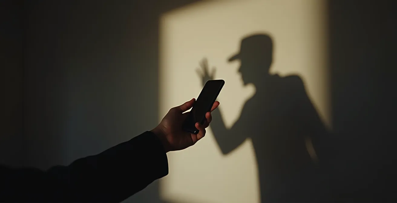 Symbolische weergave van WhatsApp-fraude en social engineering